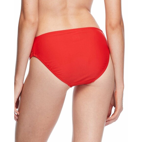 Body Glove Women's Nuevo Contempo Bikini Bottom sz S True  Red - Picture 2 of 2
